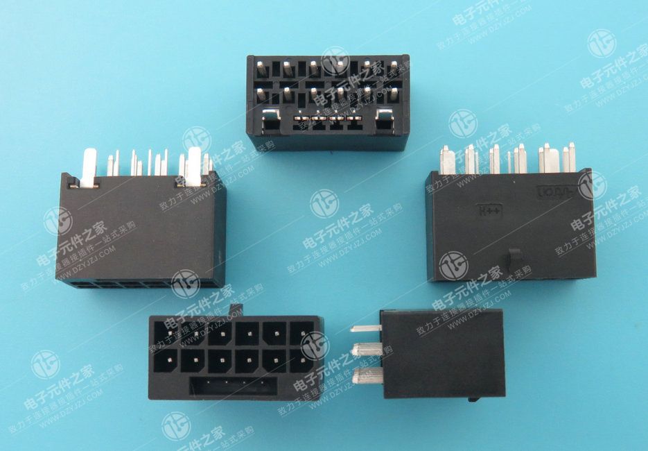 PCI-E POWER CONNECTOR 3.0PH 16P 12V 180°DIP