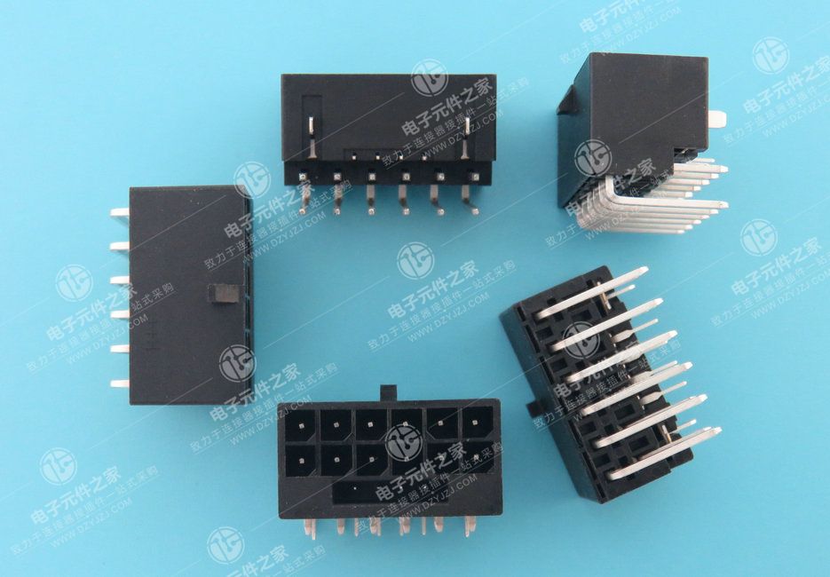 PCI-E POWER CONNECTOR 3.0PH 16P 12V 90°DIP