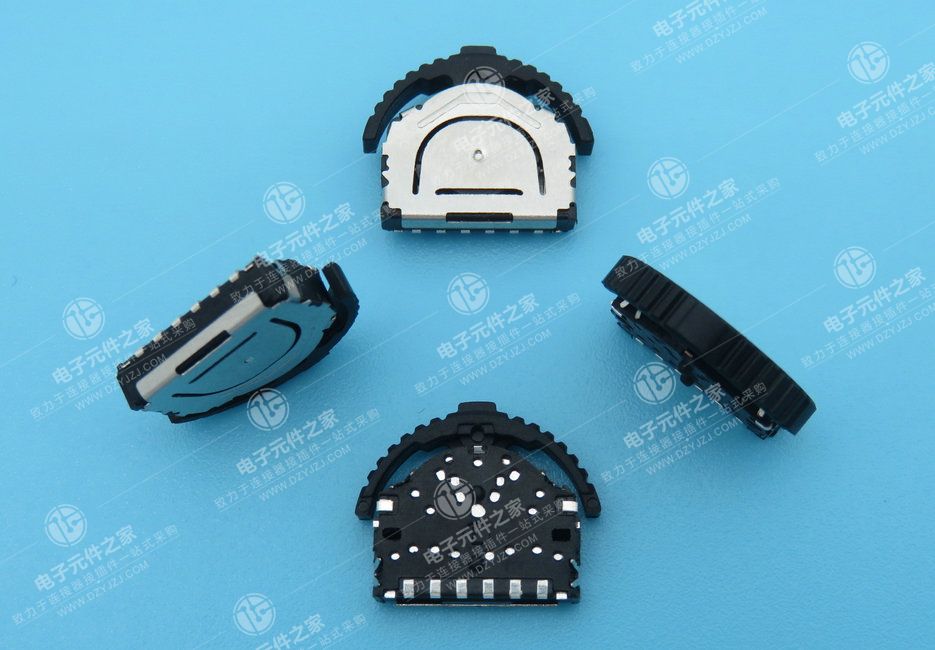 6脚拨轮长柄有定位 三向