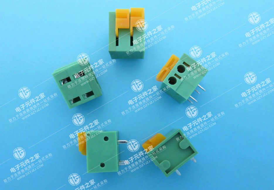 弹簧压线式接线端子 间距5.08