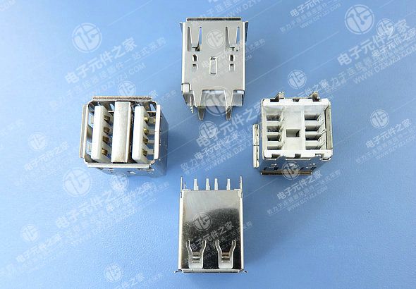 USB AF 双层直插17.0直脚有卷边
