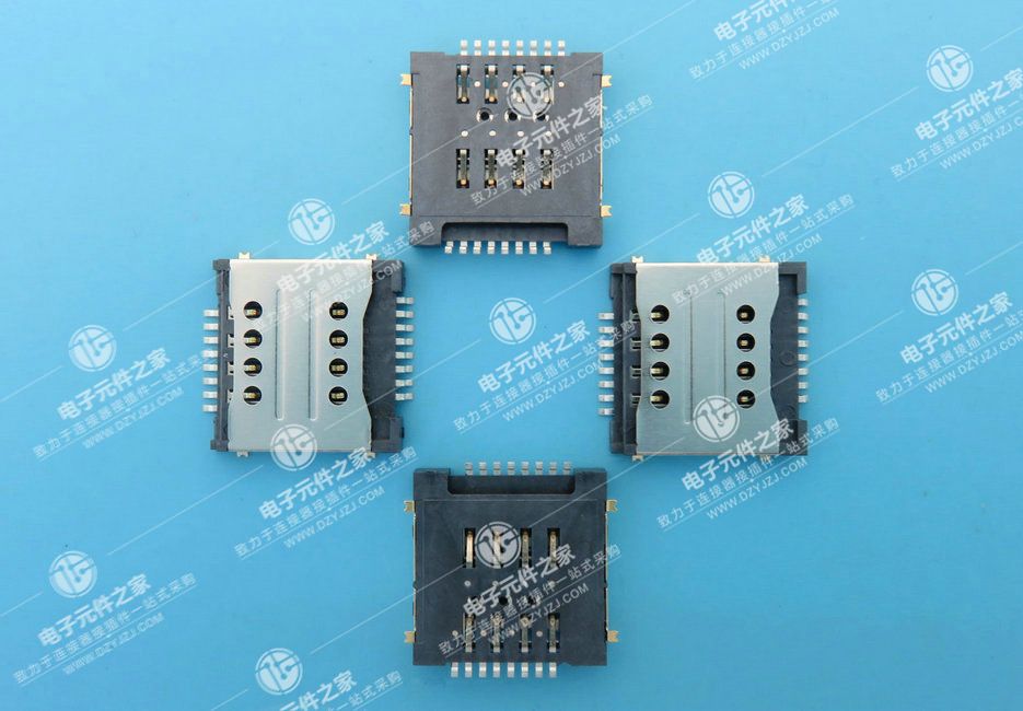 3.0H双层SIM卡座外焊式