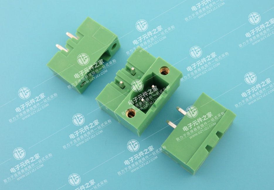 插拔式接线端子间距5.08 带螺丝 直针