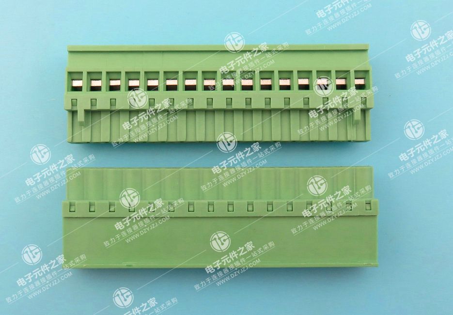 插拔式接线端子 间距5.08  直头