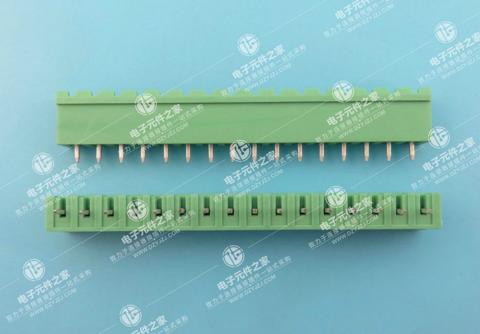 插拔式接线端子 间距5.08 直针