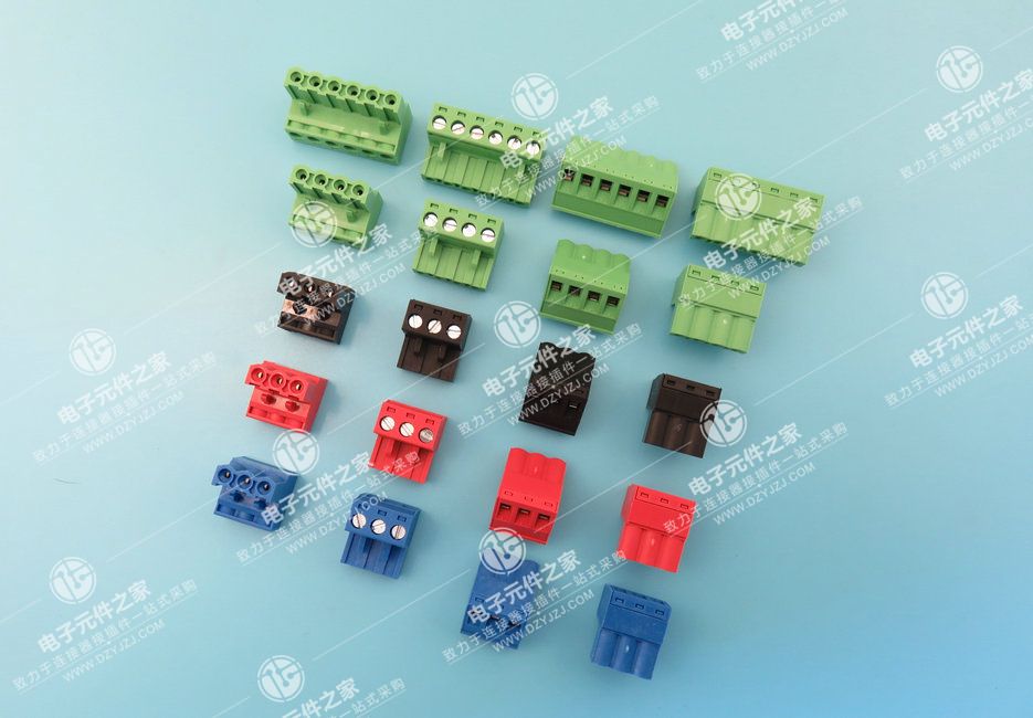插拔式接线端子 间距5.08 弯头