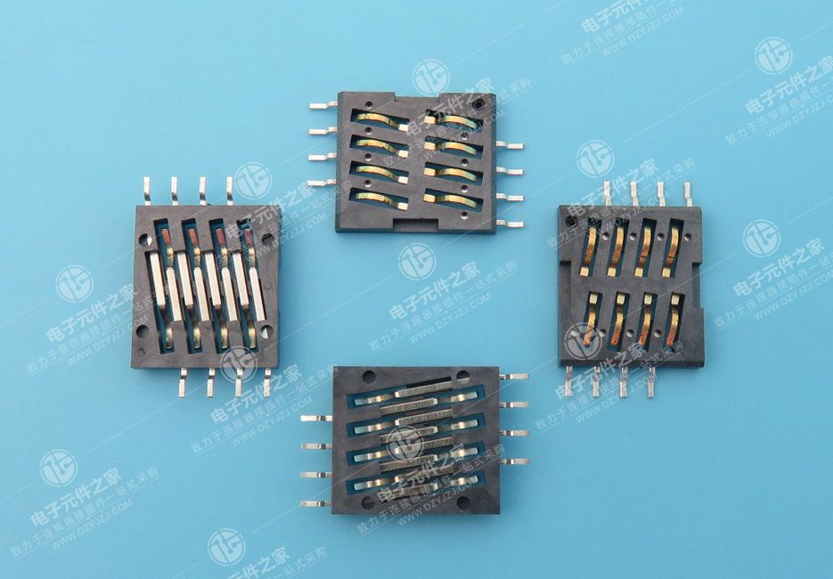 简易SIM 卡座 8Pin 2.00H