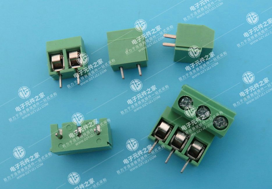 螺钉式接线端子 间距5.0 直针 高10