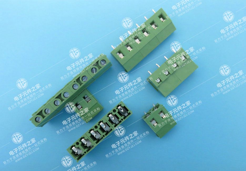 螺钉式PCB 接线端子 间距7.62直针 高度18