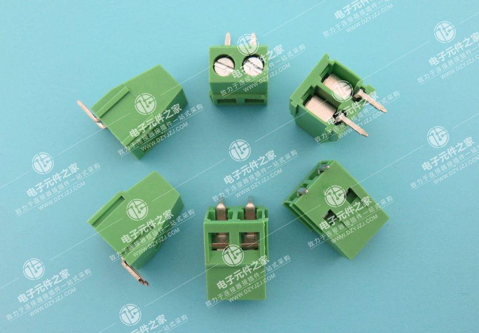 螺钉式PCB 接线端子 5.0PH弯针 高14