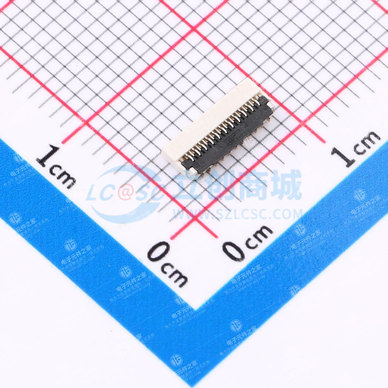 翻盖式 下接 P数:21P 间距:0.6mm