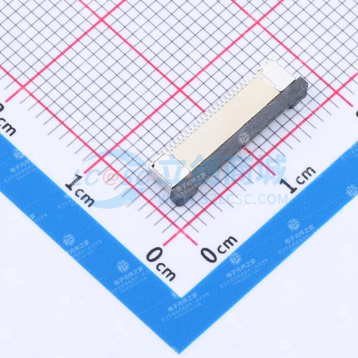 抽屉式 下接 P数:22P 间距:0.5mm