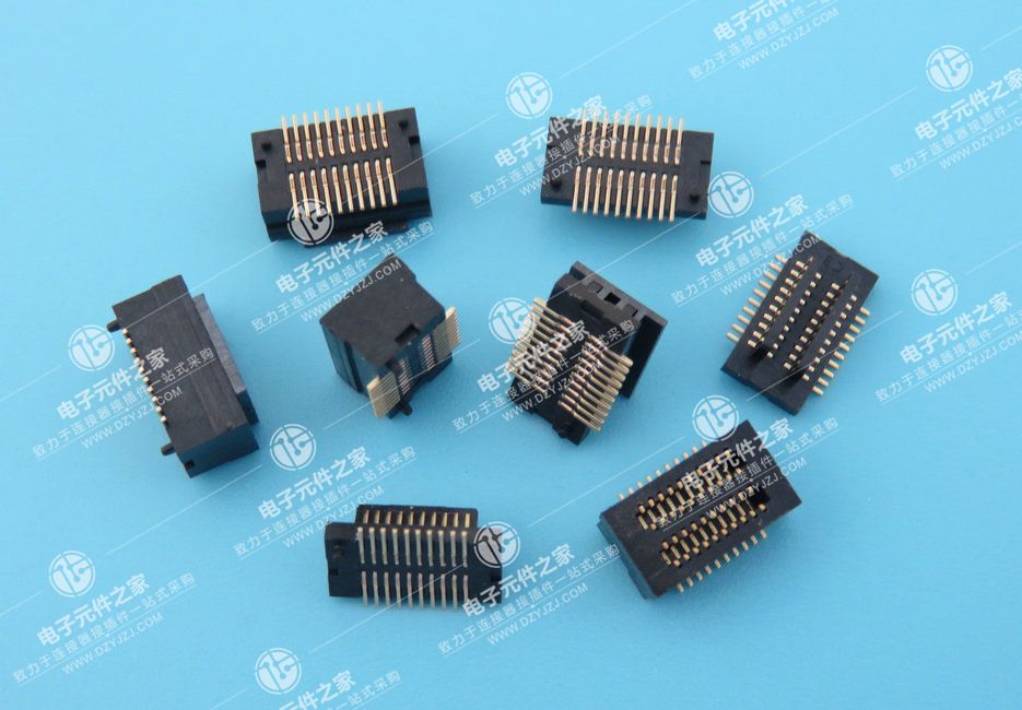 0.5PH 双槽BTB SMT 有柱 板对板