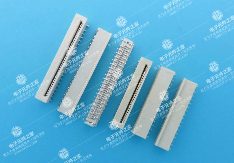 0.5PH 无锁立式贴片正向 FPC