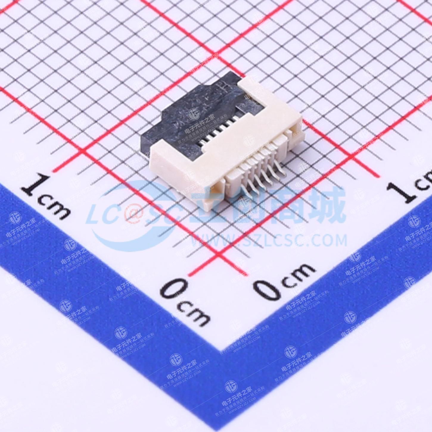翻盖式 P数:6P 间距:0.5mm