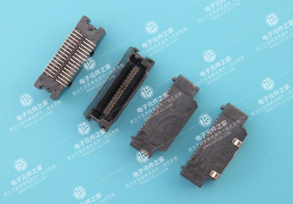 0.8PH BTB PLUG 金手指无接地片 板对板