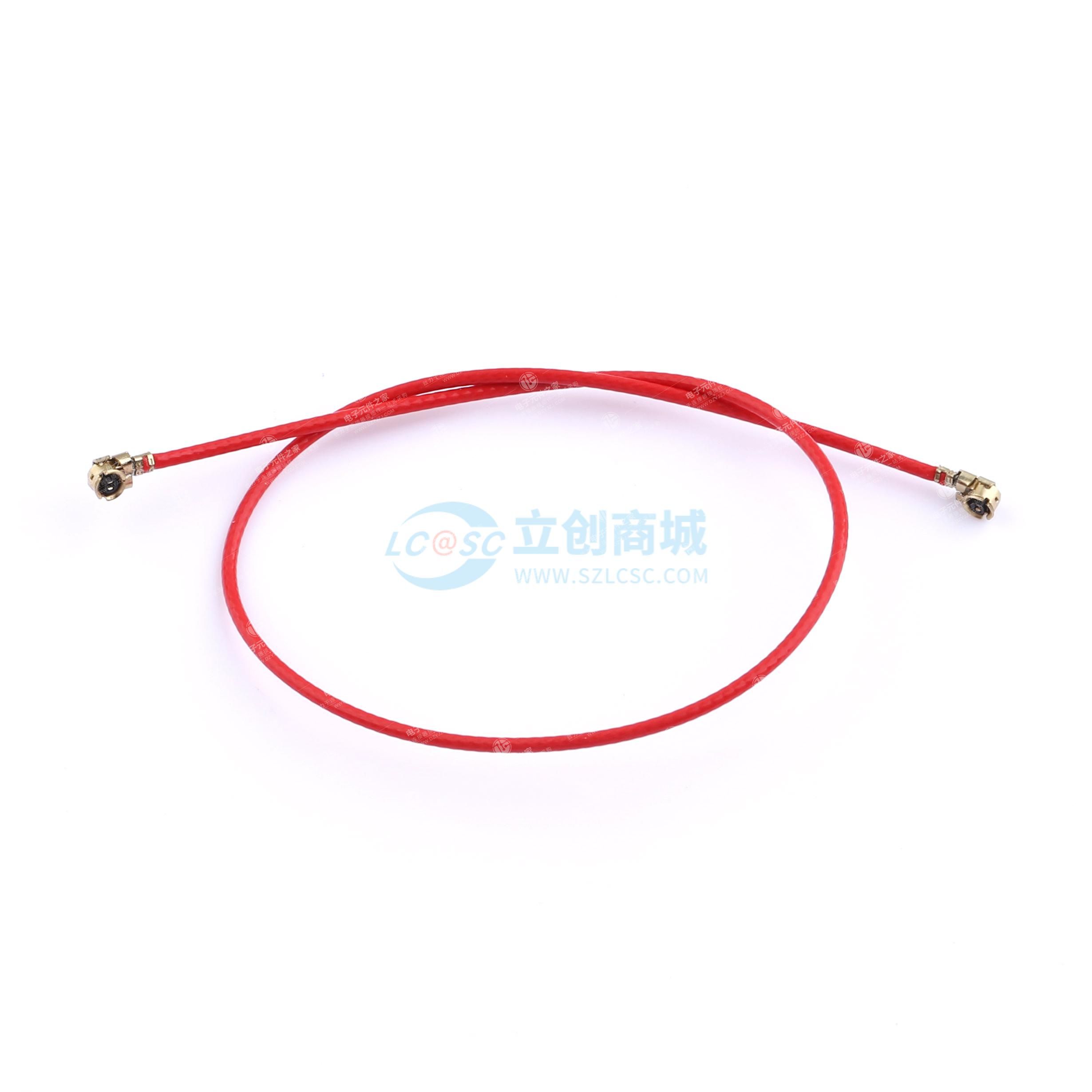 IPEX-1 RF CABLE线IPEX TO IPEX端子线,1.13红色线L=200mm