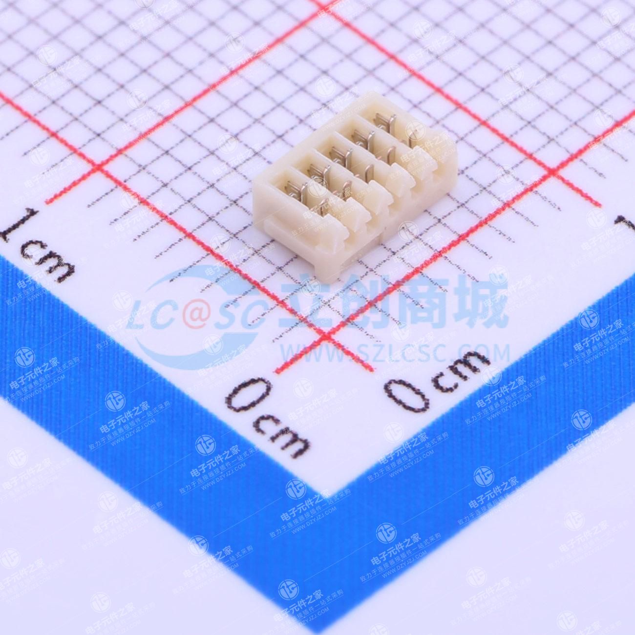 1mm 1x5P 排数:1 每排P数:5
