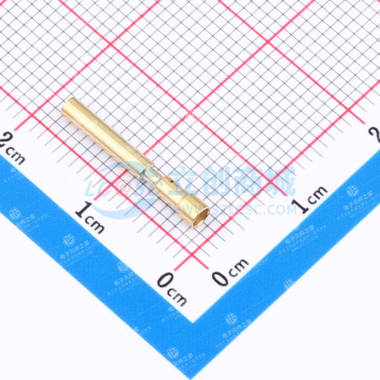 M23 母头 1mm (0.34 - 1.00mm²) 镀金