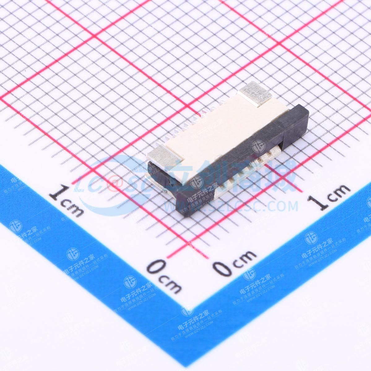 抽屉式 下接 P数:6P 间距:1mm