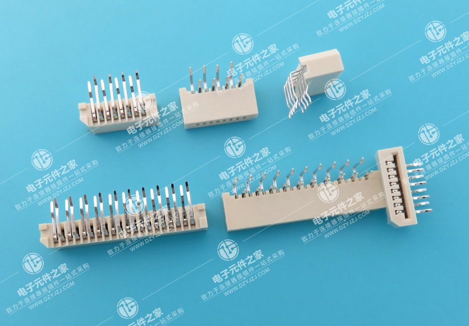 1.0PH 单面上接卧式弯针正向FPC