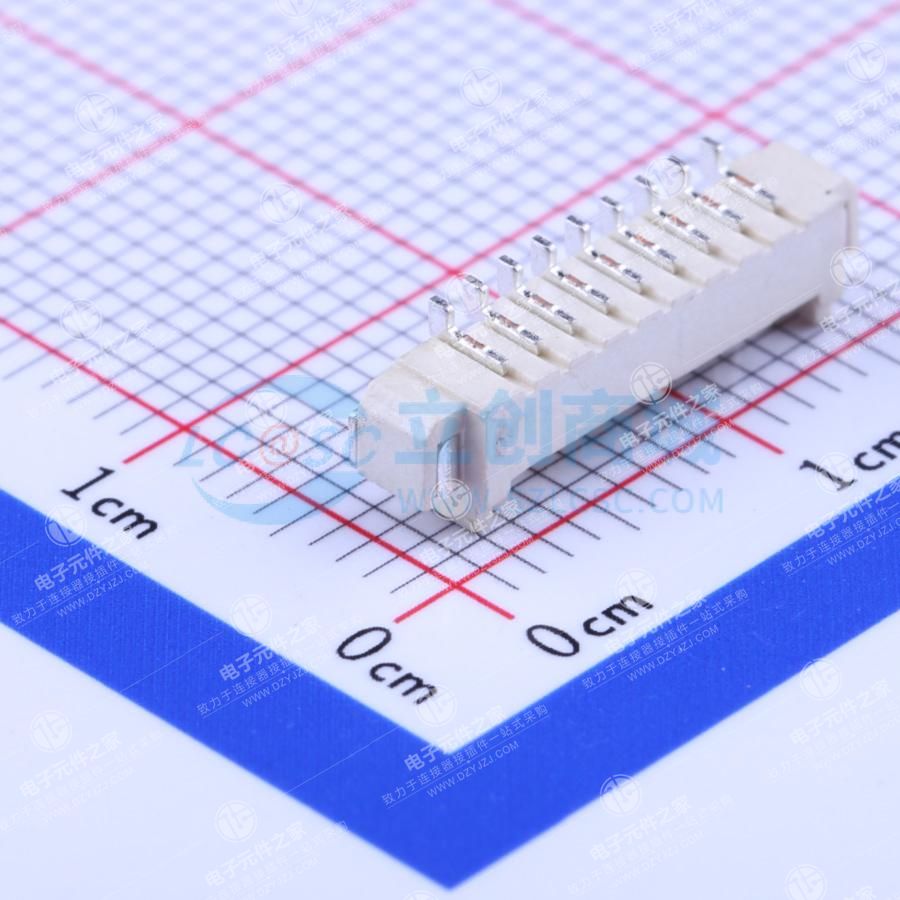 1x9P 间距:1.25mm 卧贴 系列:PicoBlade(MX 1.25)