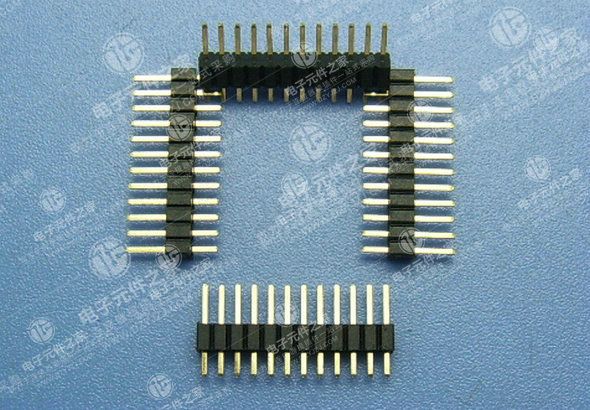 1.27PH 1× nPIN 180°直排针