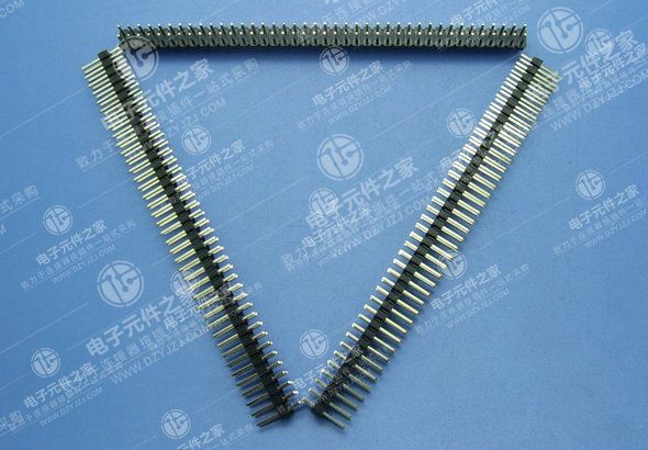 1.27PH 2× nPIN 180°直排针