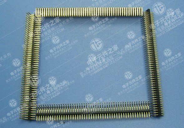 1.27PH 2× nPIN 90°弯排针