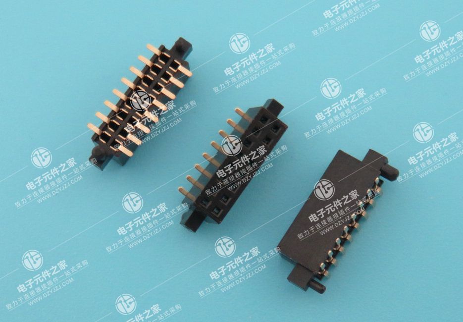 1.27PH 2XNpin 4.3H 贴片带外柱排母  
