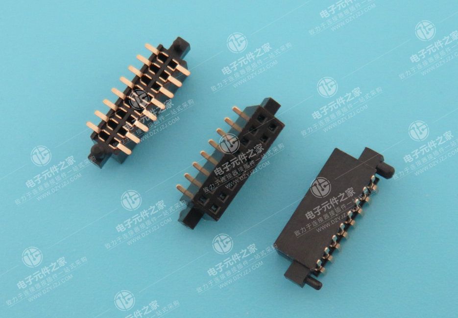 1.27PH 2XNpin 4.3H 贴片带外柱排母  
