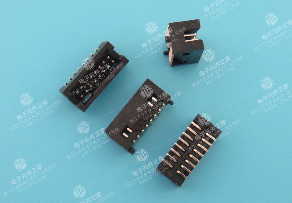 1.27PH 2XNpin 5.7H SMT带柱 简牛