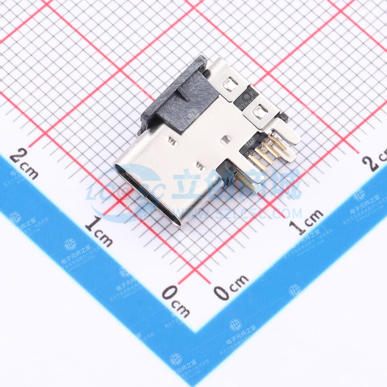 Type-C 母 侧插