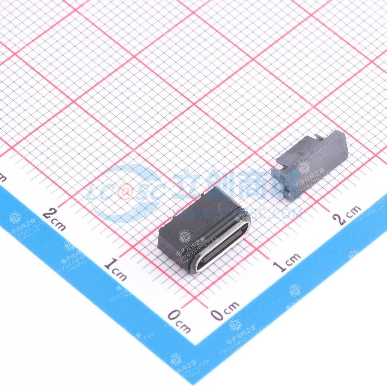 Type-C 母 立贴