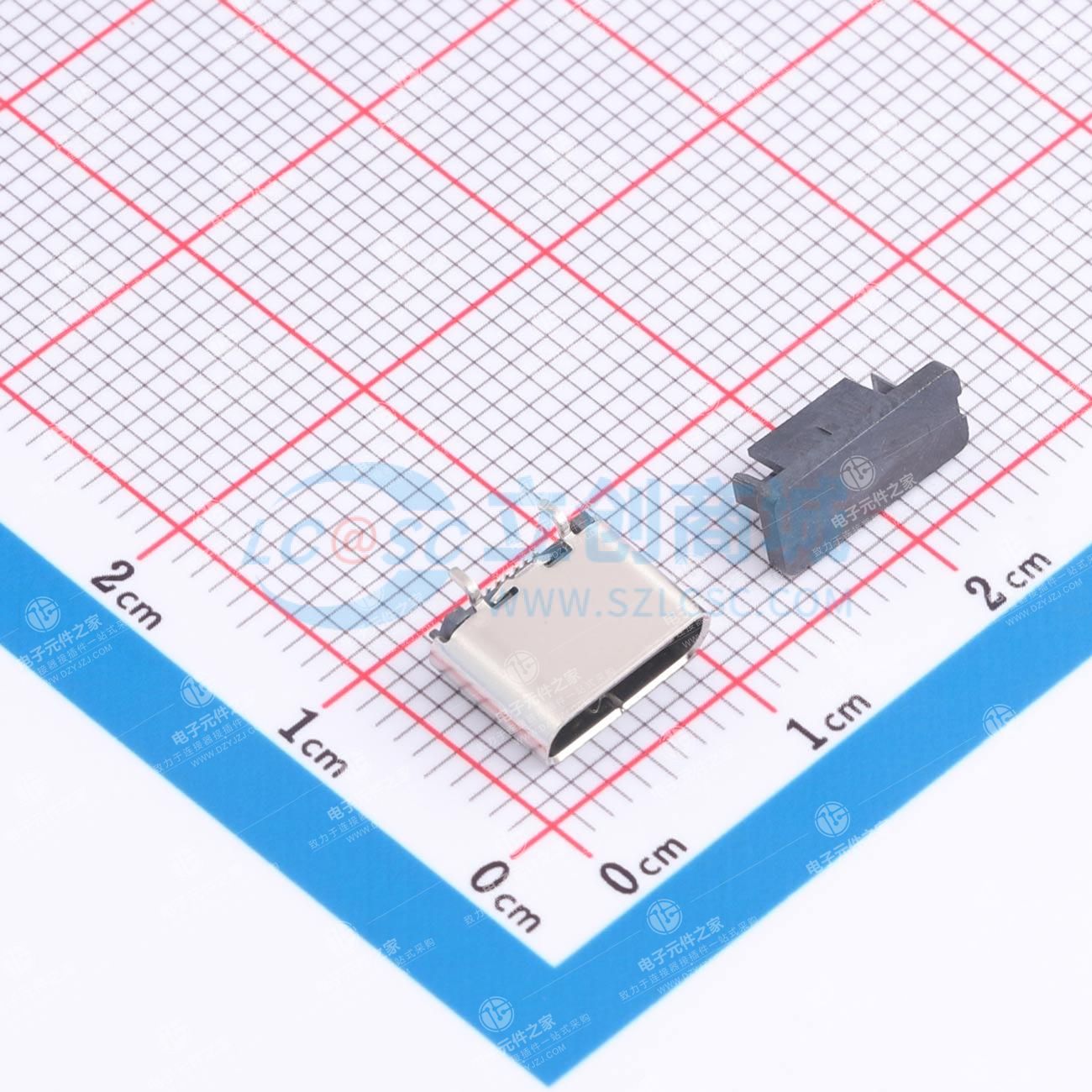 Type-C 母 立贴
