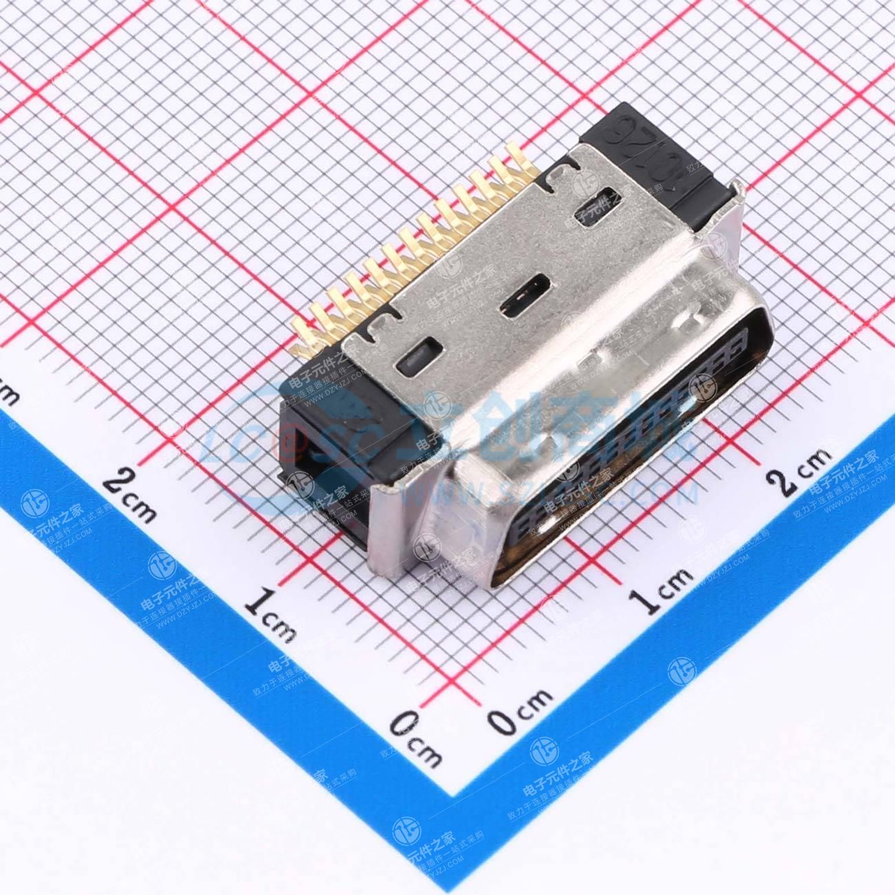 Mini D Ribbon (MDR) 跨骑式插头,屏蔽型