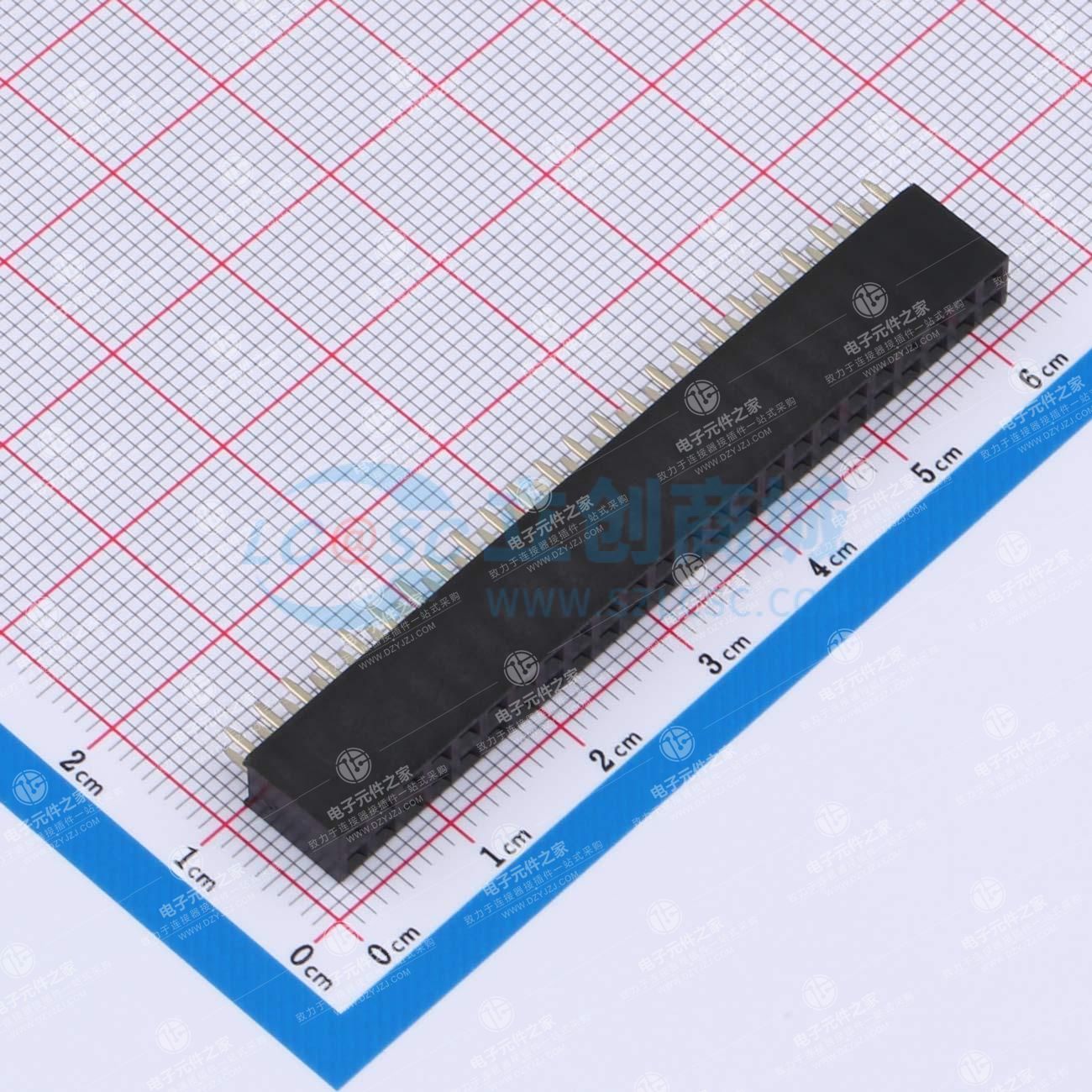 间距:2.54mm 直插