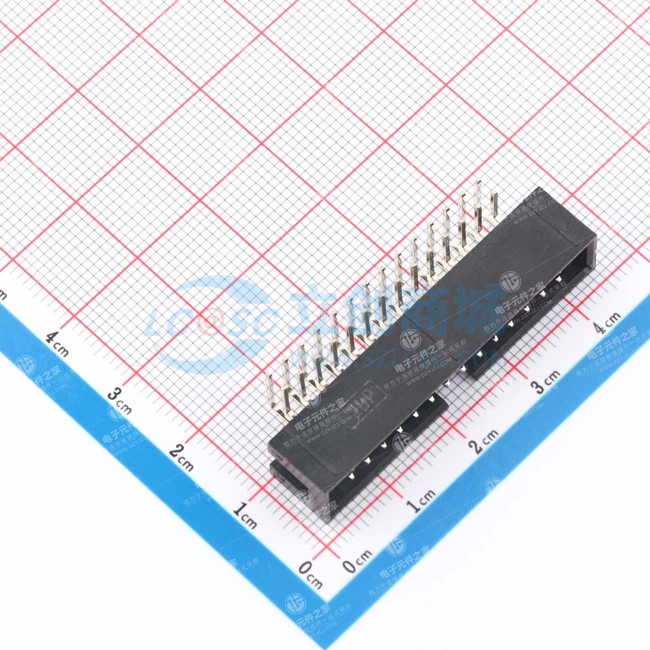 2.54mm 排数:2