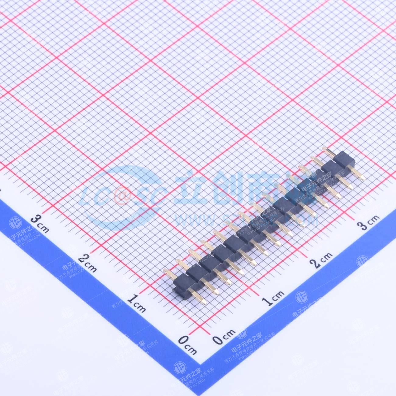 1x14P 间距:2.54mm 方针 直插