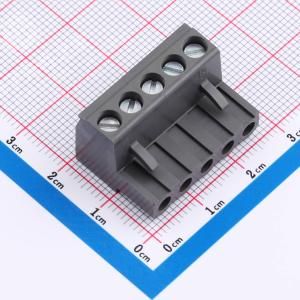 1x5P 5.08mm 排数:1 每排P数:5