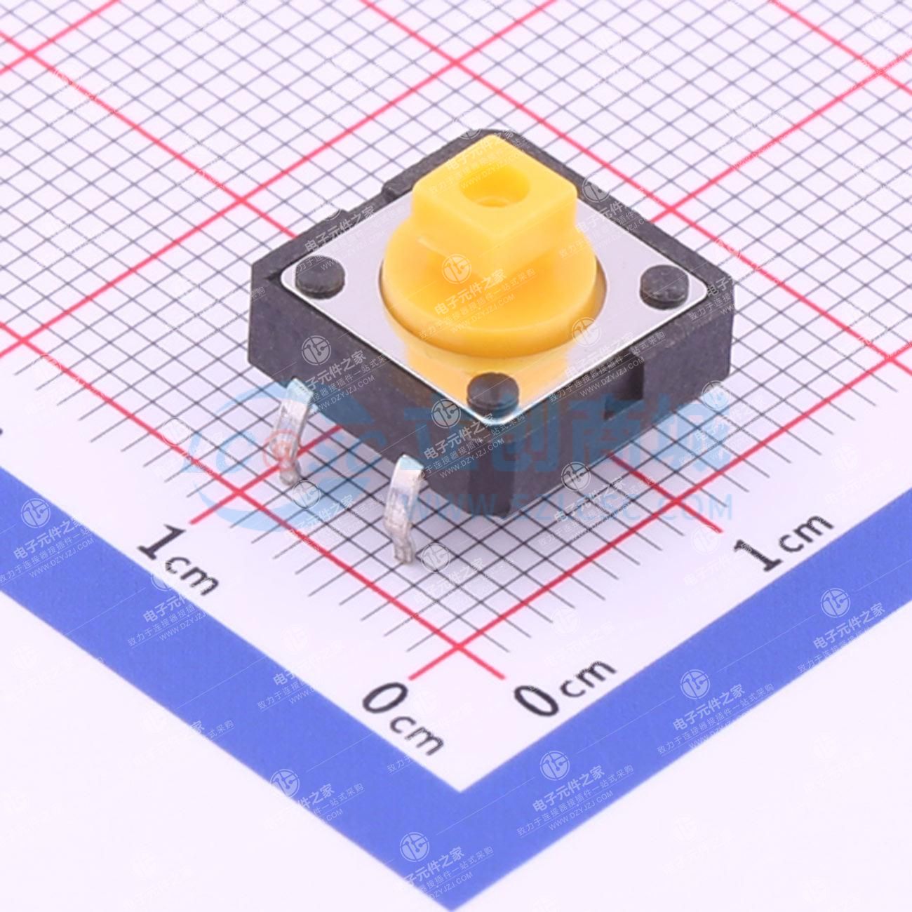 12*12*7.3mm 直插 轻触开关