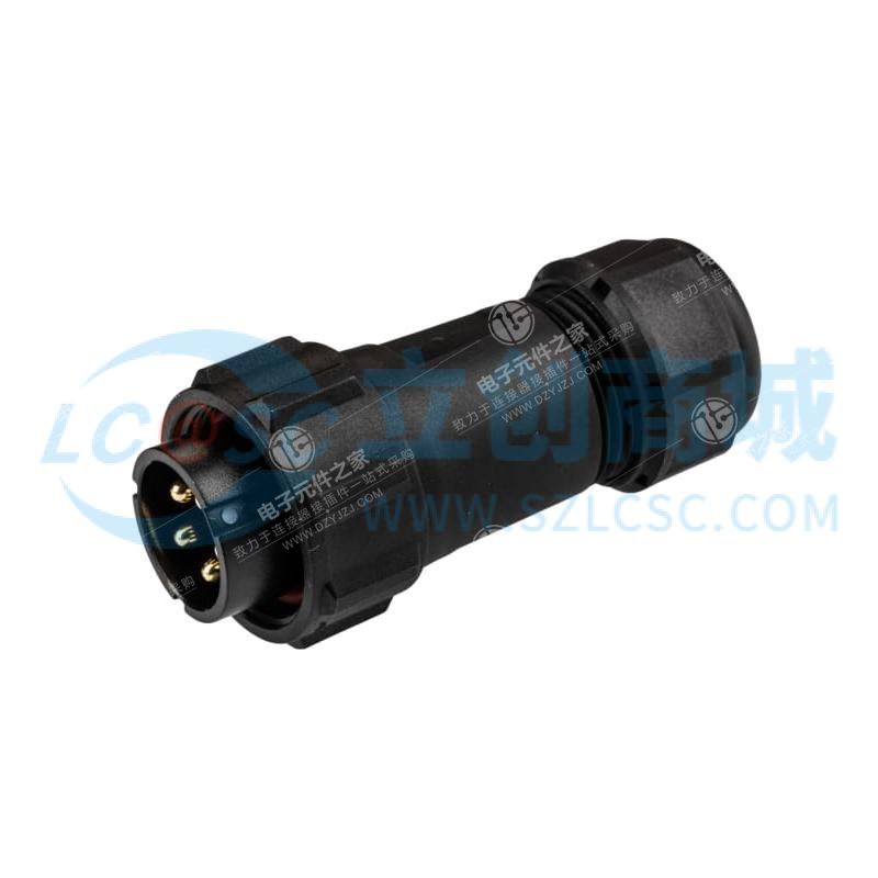 RS PRO Standard 圆形连接器 插头, 5芯, 电缆安装, 公芯, 500 V, IP68, SP21系列 1个/包