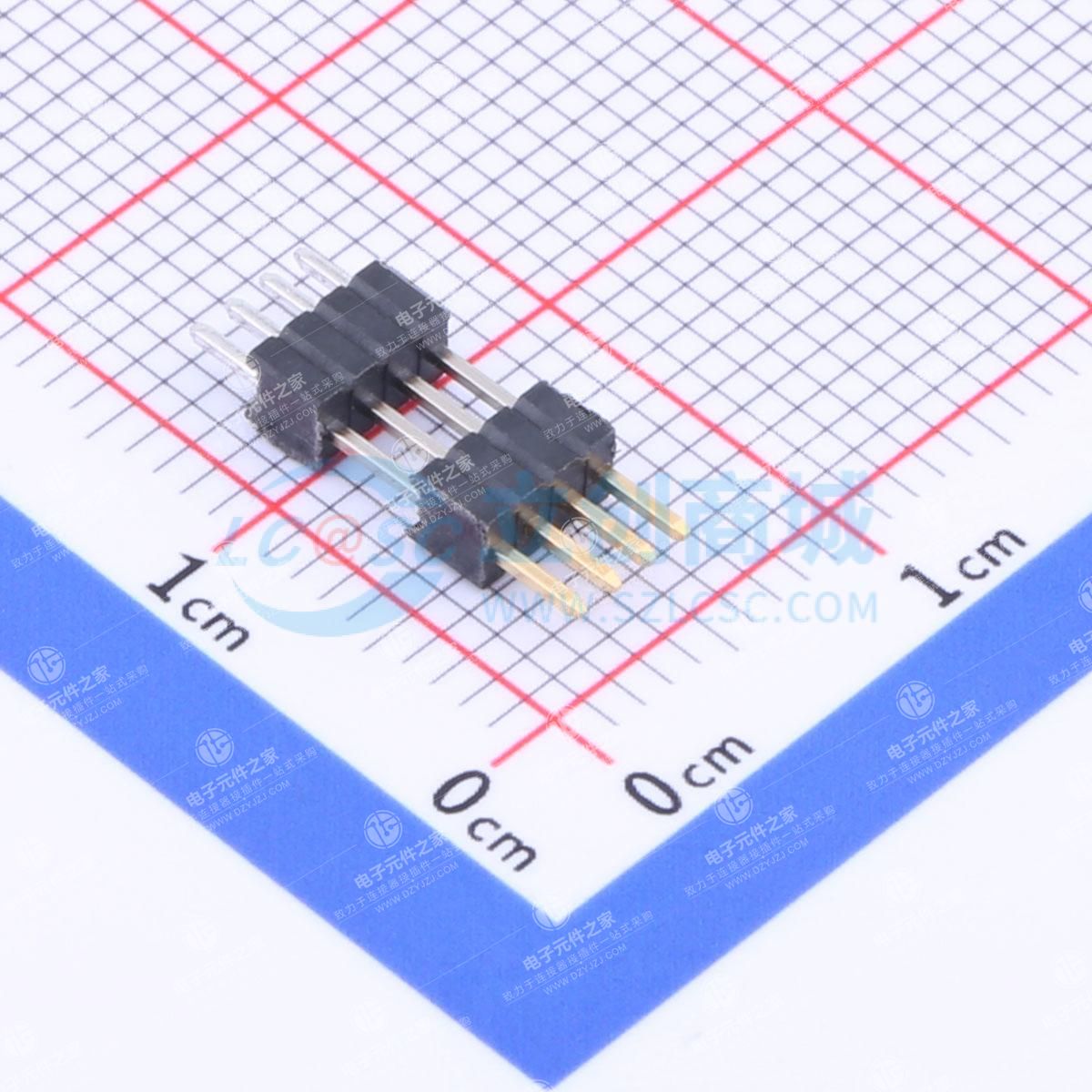 1x4P 间距:1.27mm 方针 直插
