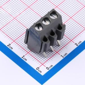 1x3P 5mm 弯插 排数:1 每排P数:3