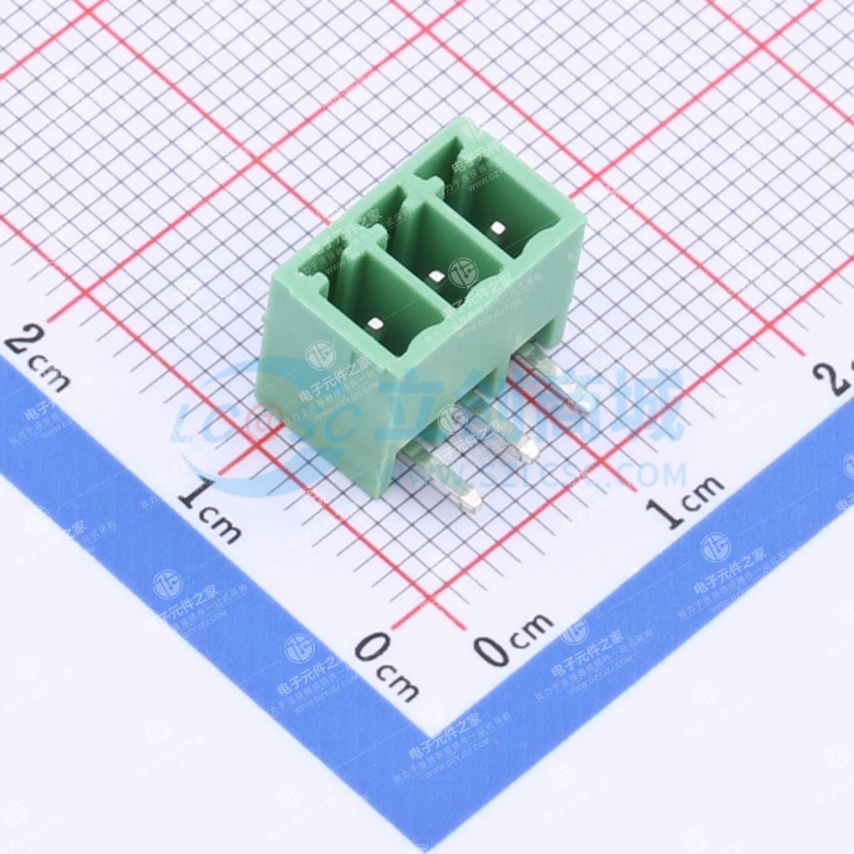无固定装置 1x3P 3.5mm 排数:1 每排P数:3