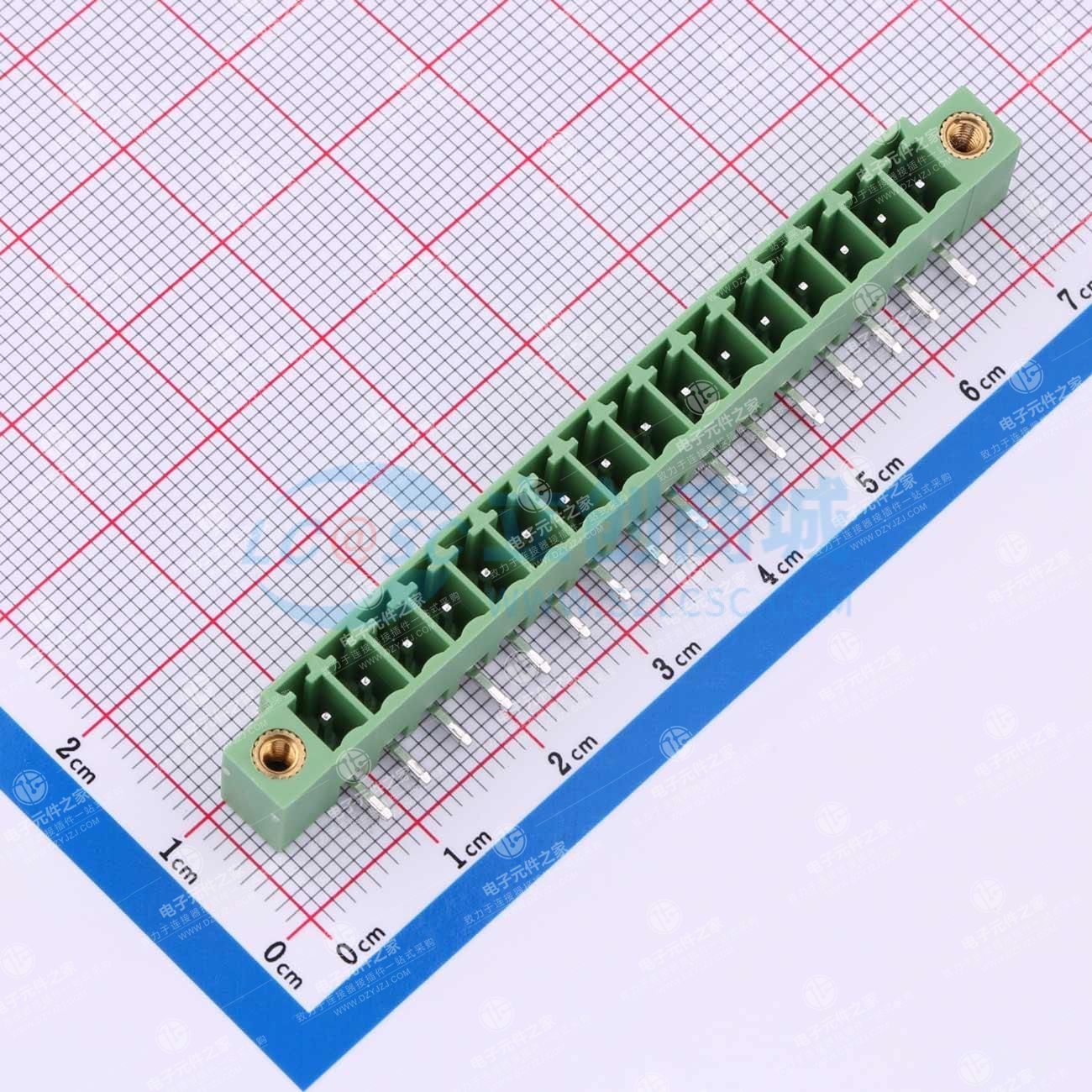 螺丝固定 1x16P 3.81mm 排数:1 每排P数:16