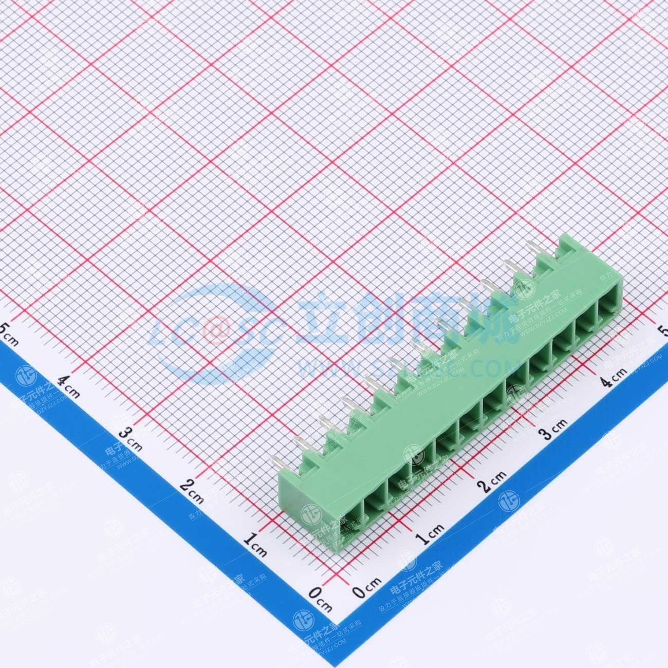 无固定装置 1x12P 3.81mm 排数:1 每排P数:12
