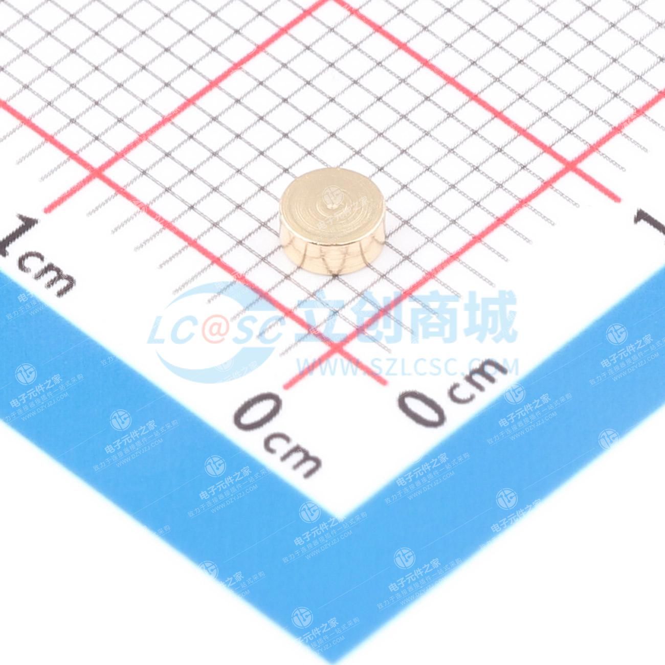 低轮廓表面贴装弹簧加载平面目标触点