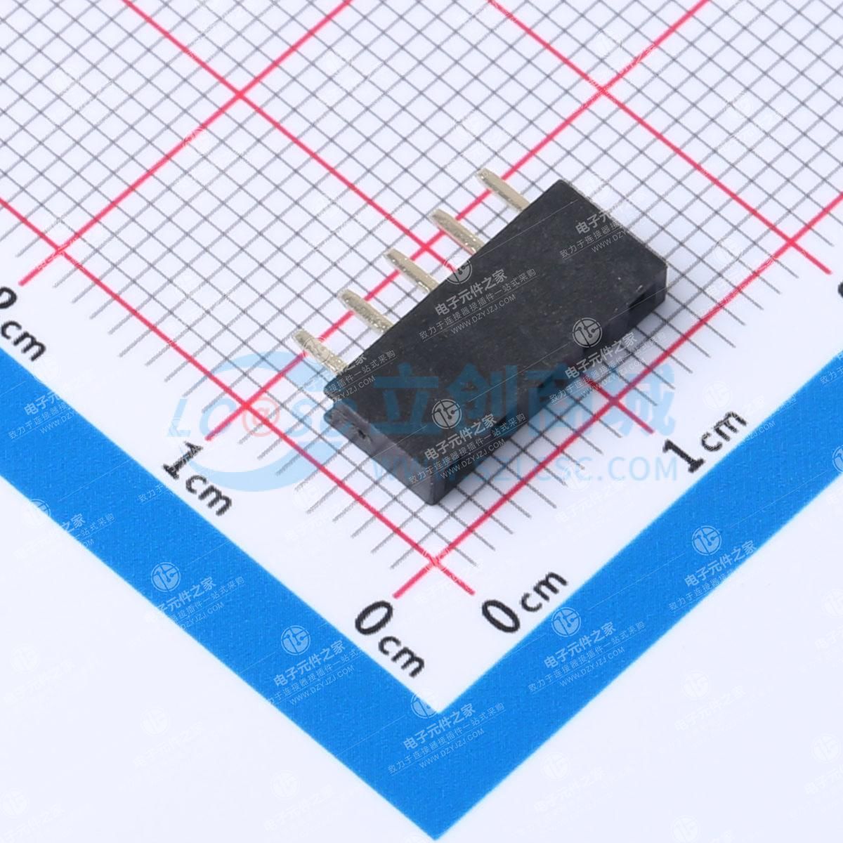 1x5P 间距:2.54mm 直插