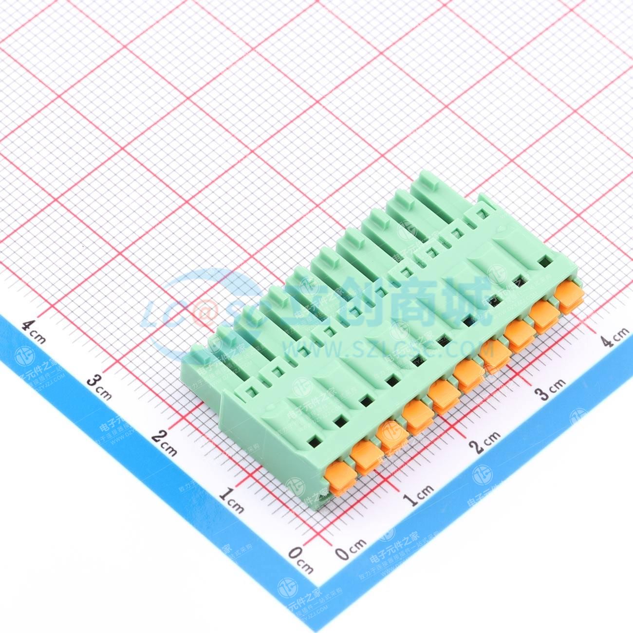 3.81mm 排数:1 每排P数:10
